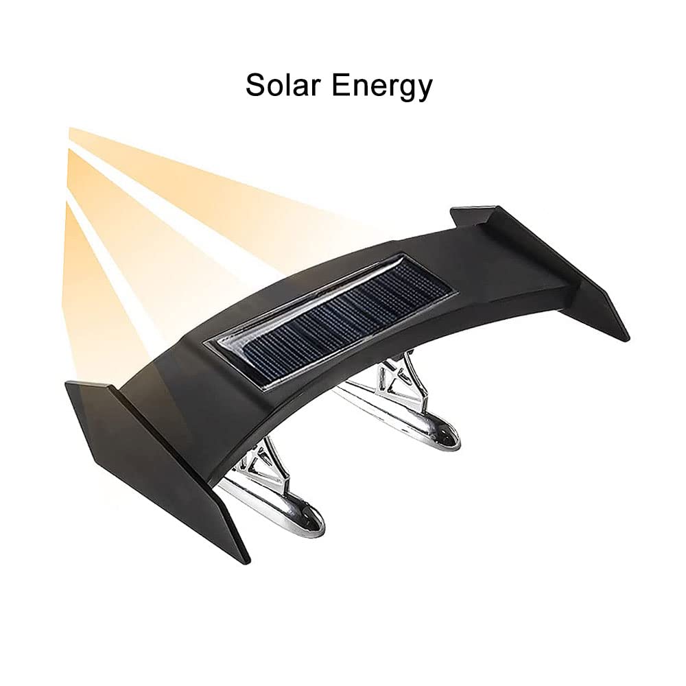SkyShopy 6.5 inch Universal LED Car Spoiler Lights The New Solar Streamer Warning Tail Light Suitable for Pickup Truck, RV, GM Automotive Exterior Accessories SkyShopy 6.5 inch Universal LED Car Spoiler Lights The New Solar Streamer Warning Tail Light Suitable for Pickup Truck, RV, GM Automotive Exterior Accessories